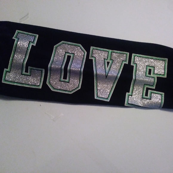 Justice girls hoodie, Gray with glitter size: 8/10 - Picture 3 of 8